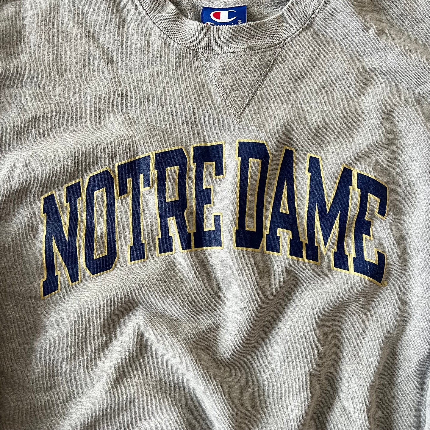 (L) Vintage Norte Dame Sweatshirt