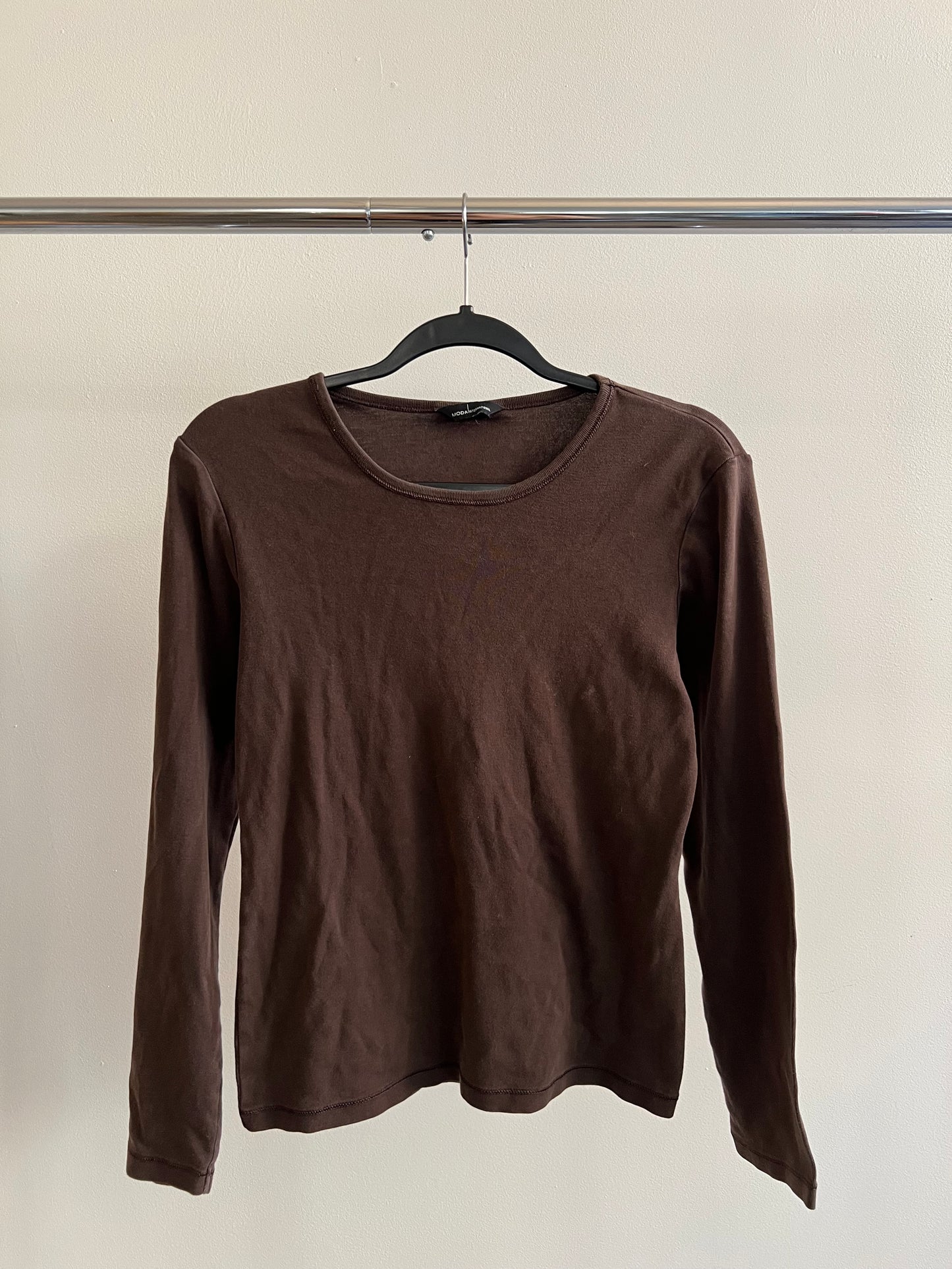 (Women’s S) Brown Long Sleeve