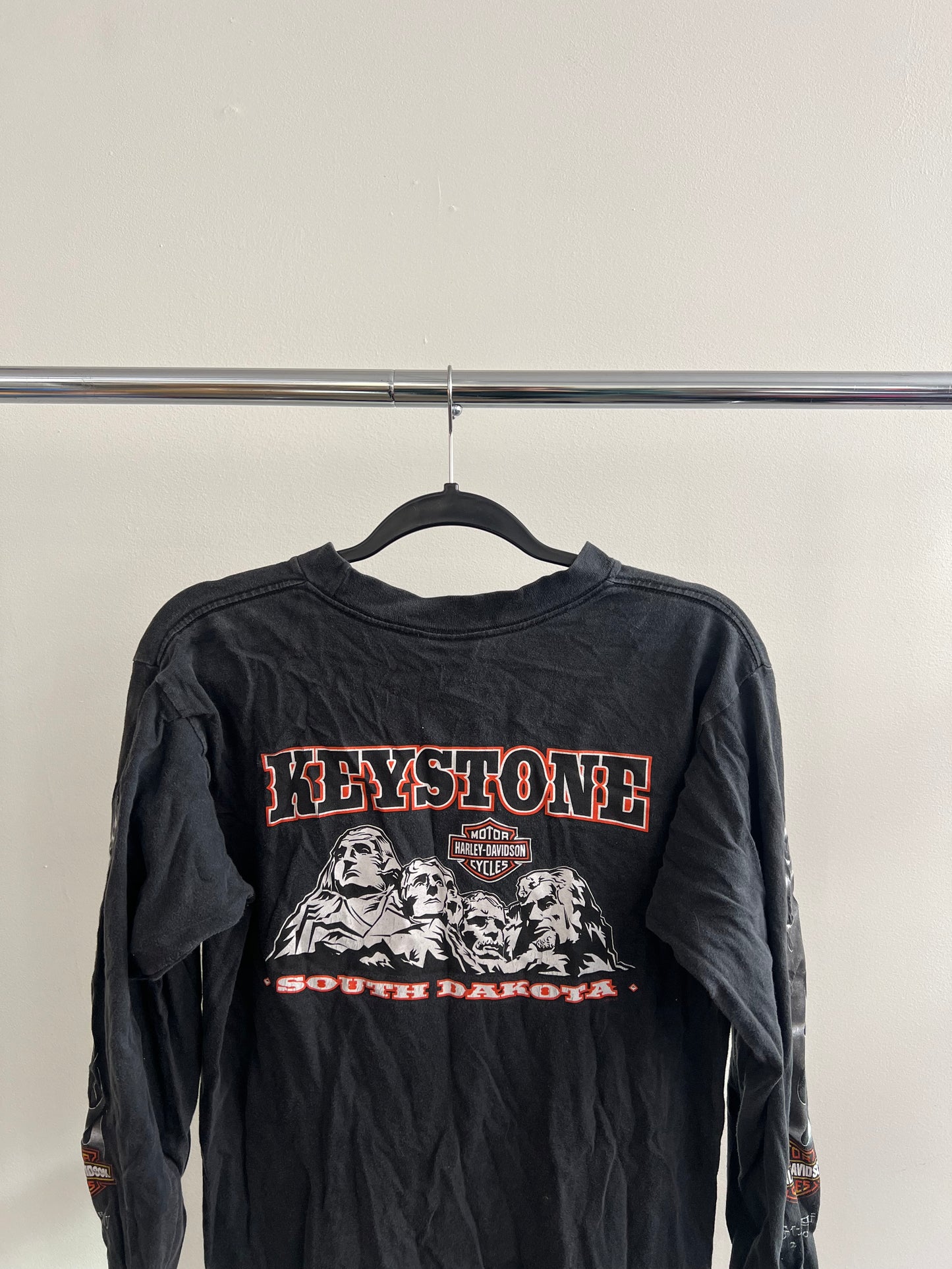 (S/M) Harley Flame Long Sleeve