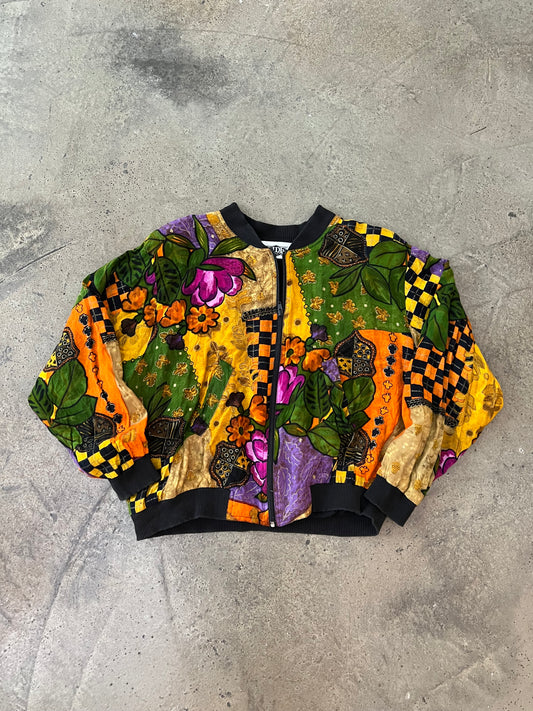 (S) 00s Floral Jacket