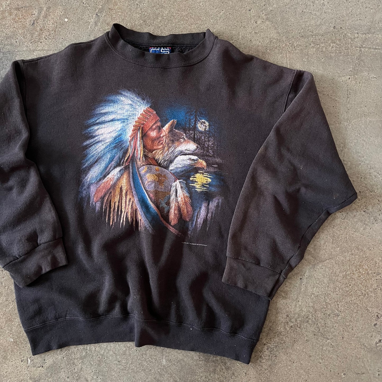 (L) Vintage Eagle Sweatshirt