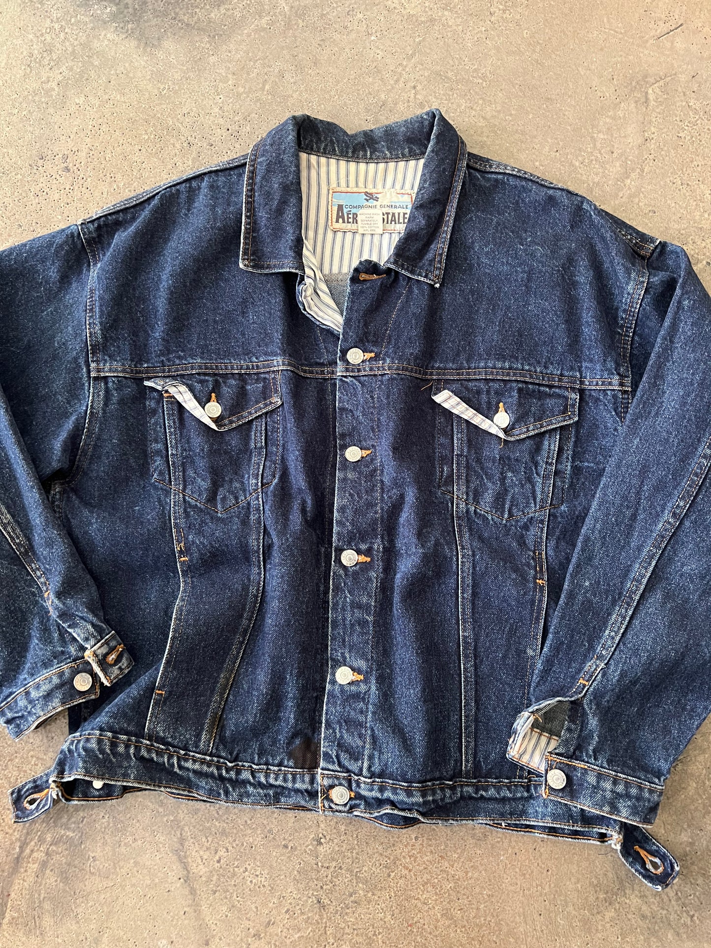 (L/XL) 00s Aeropostale Denim Jacket