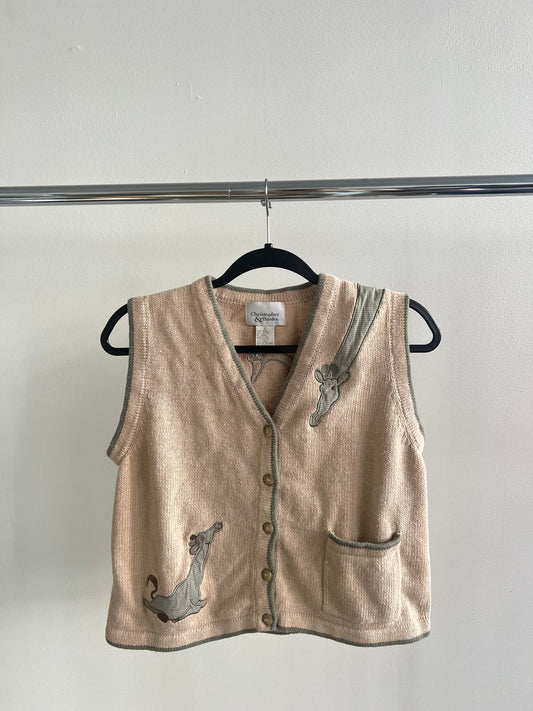 (Women’s XS) Giraffe Cardigan