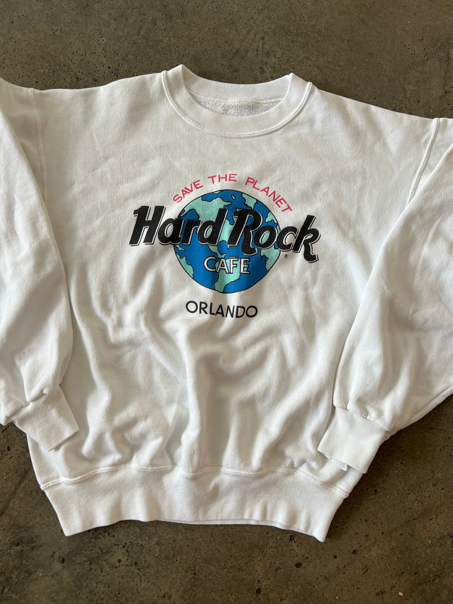 (S) 90s Hard Rock Sweatshirt