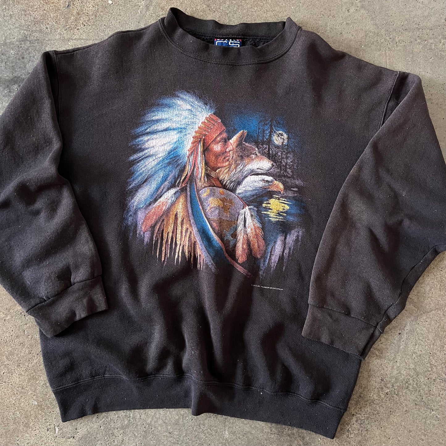 (L) Vintage Eagle Sweatshirt