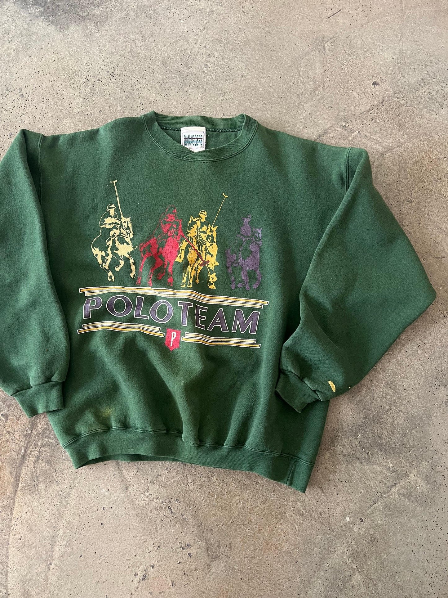 (M/L) 00s Polo Team Sweatshirt