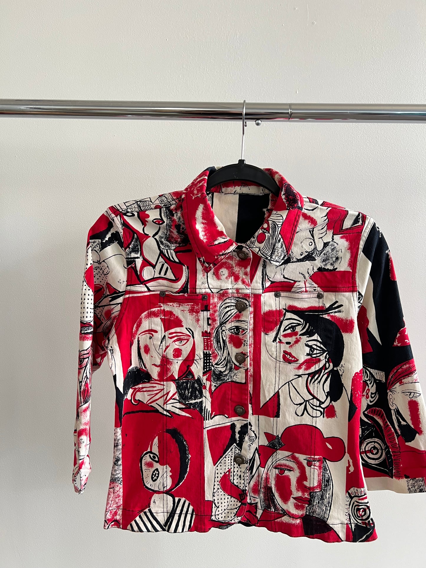 (Women’s XS) Picasso Art Light Jacket