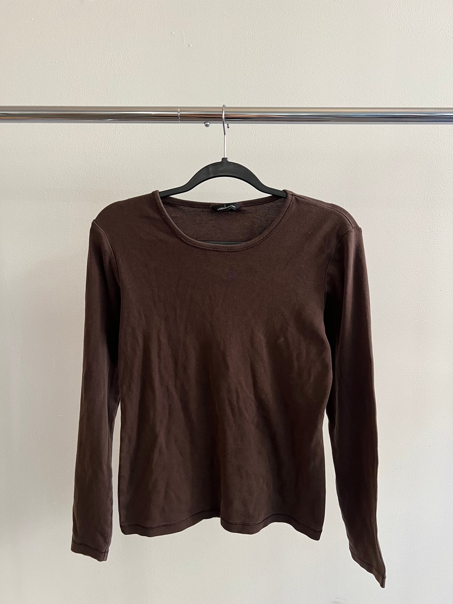 (Women’s S) Brown Long Sleeve