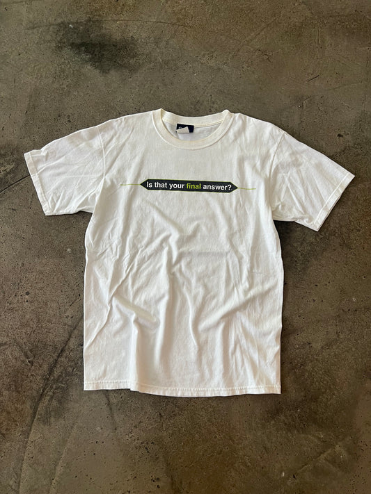 (L/XL) 00s Final Answer Tee