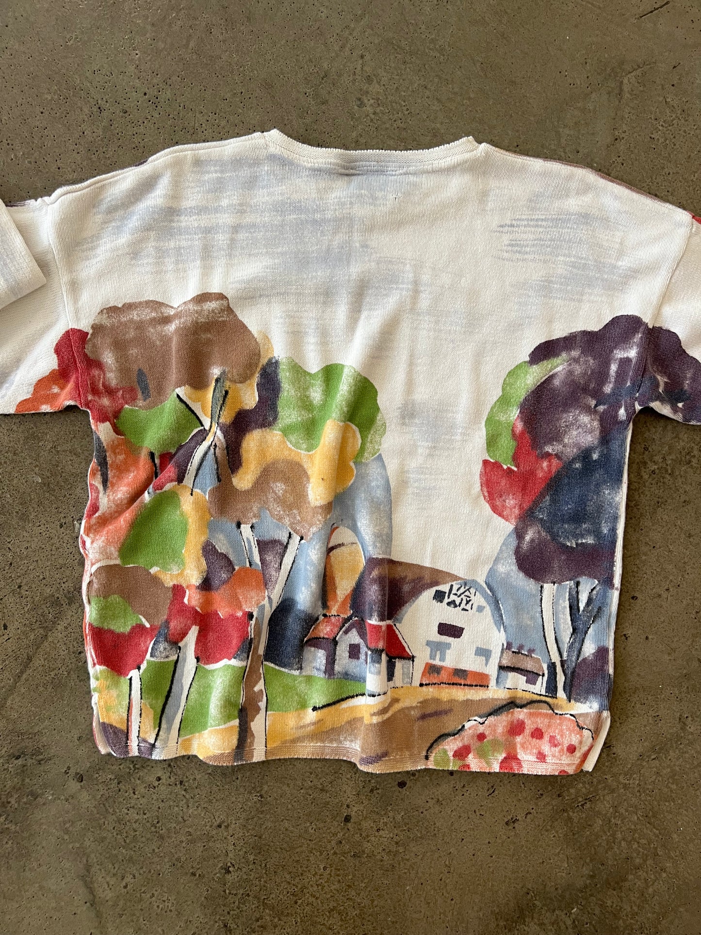 (S/M) 90s Hand Painted Top