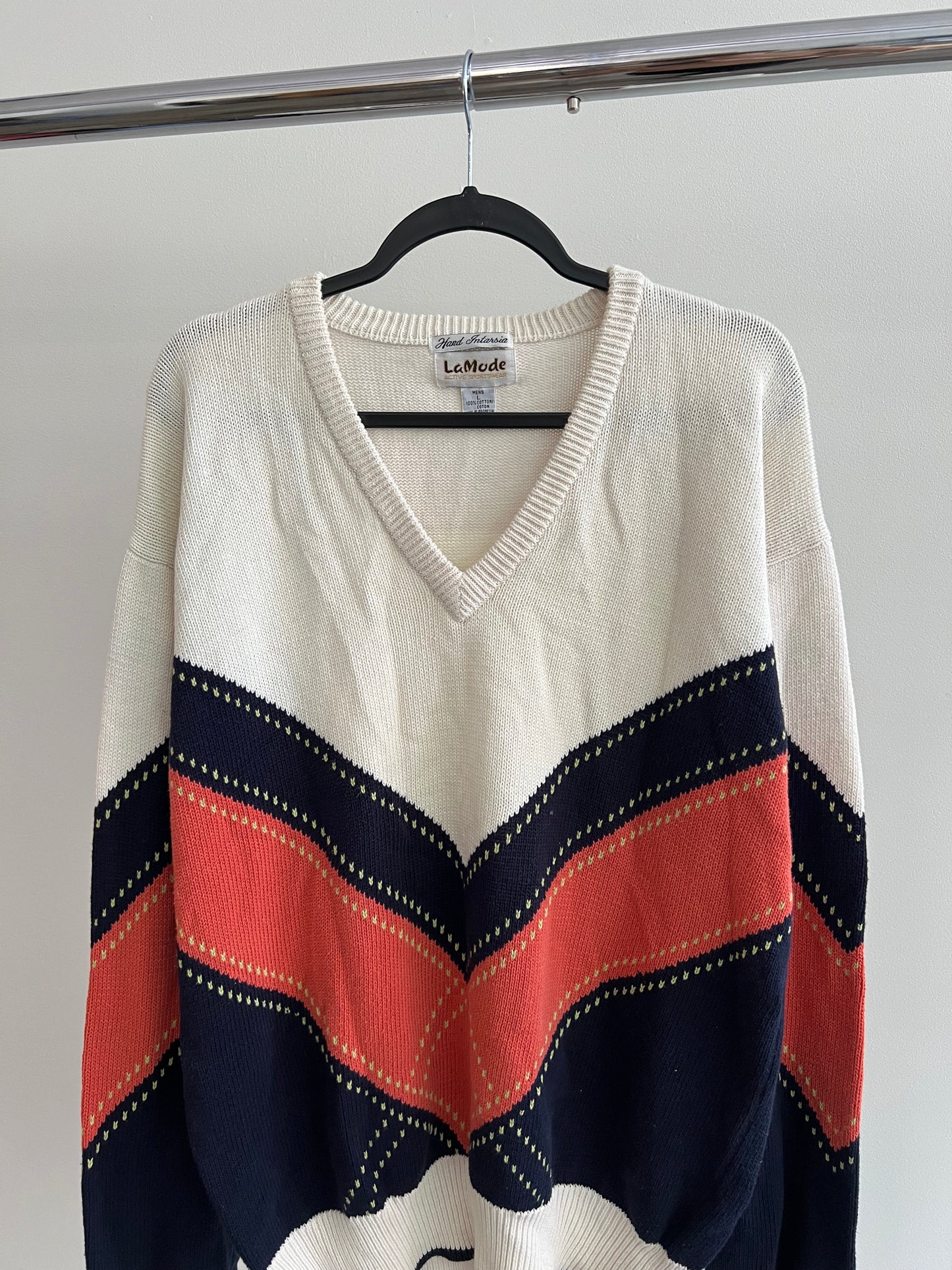 (XL) 00s Vneck Sweater