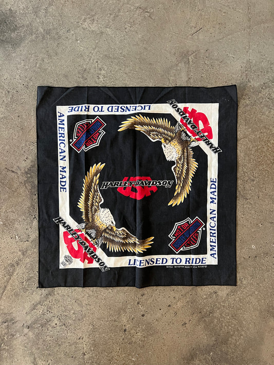 (OSFA) 90s Harley Davidson Scarf