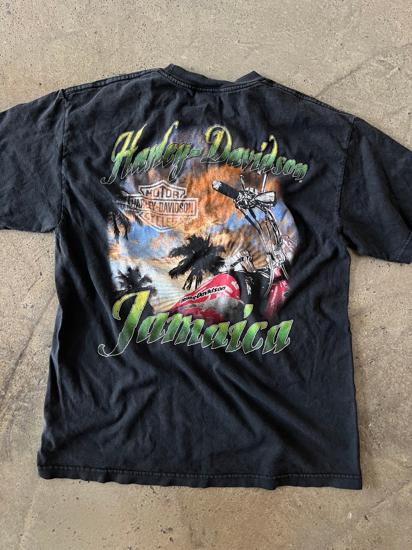 (L) 90s Jamaica Harley Tee