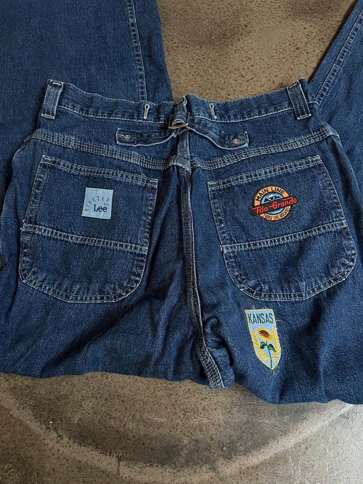 (30x31) 90s Riveted Lee Jeans