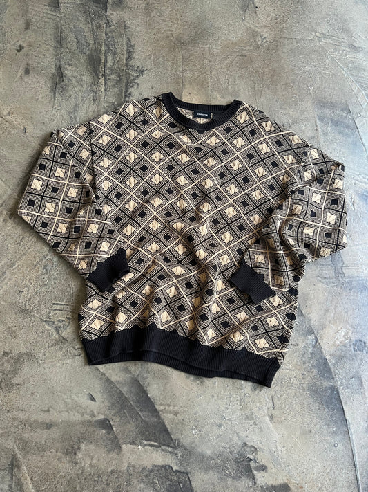 (XL) 00s Abstract Sweater