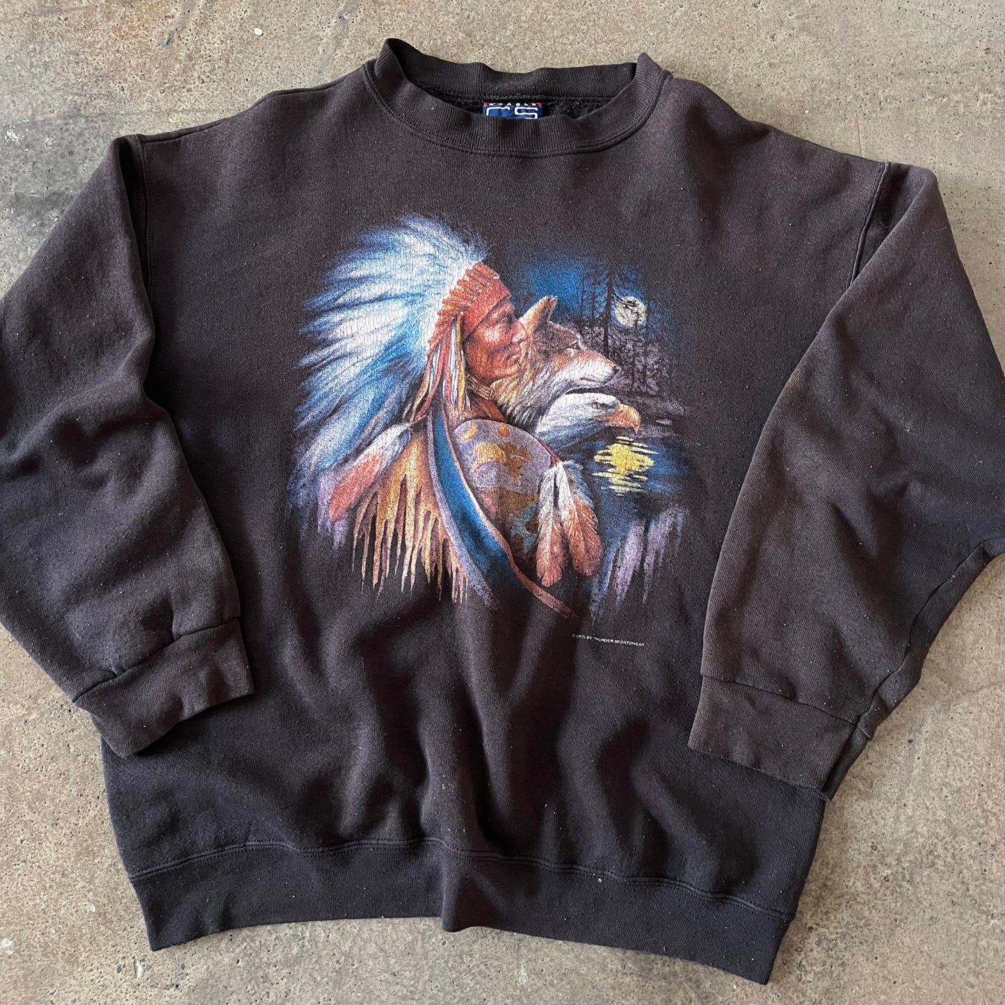 (L) Vintage Eagle Sweatshirt