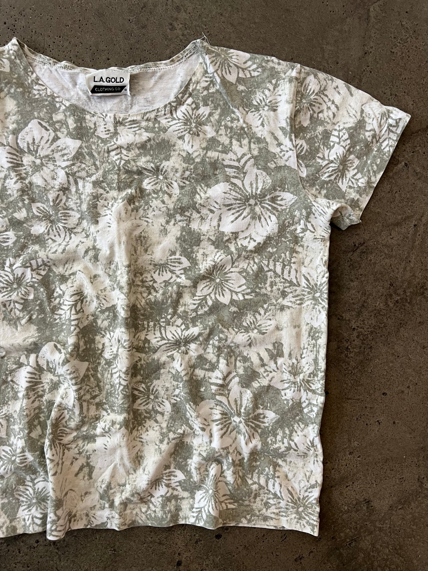 (S/M) Y2K Flower Top