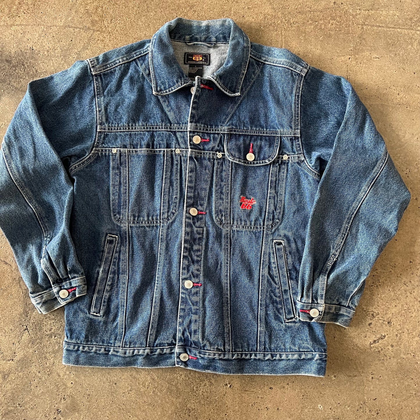 (M) Route 66 Denim Jacket