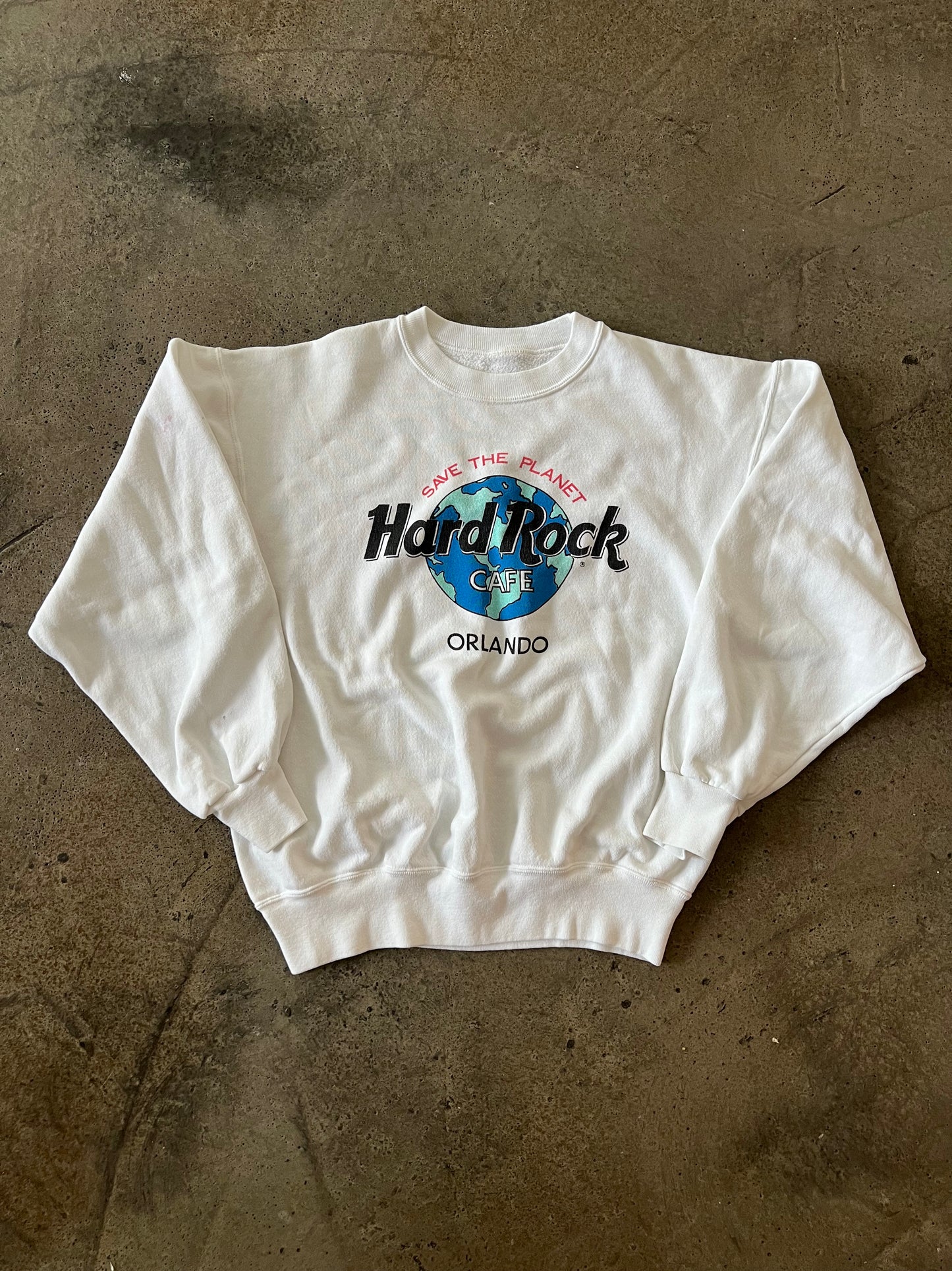 (S) 90s Hard Rock Sweatshirt