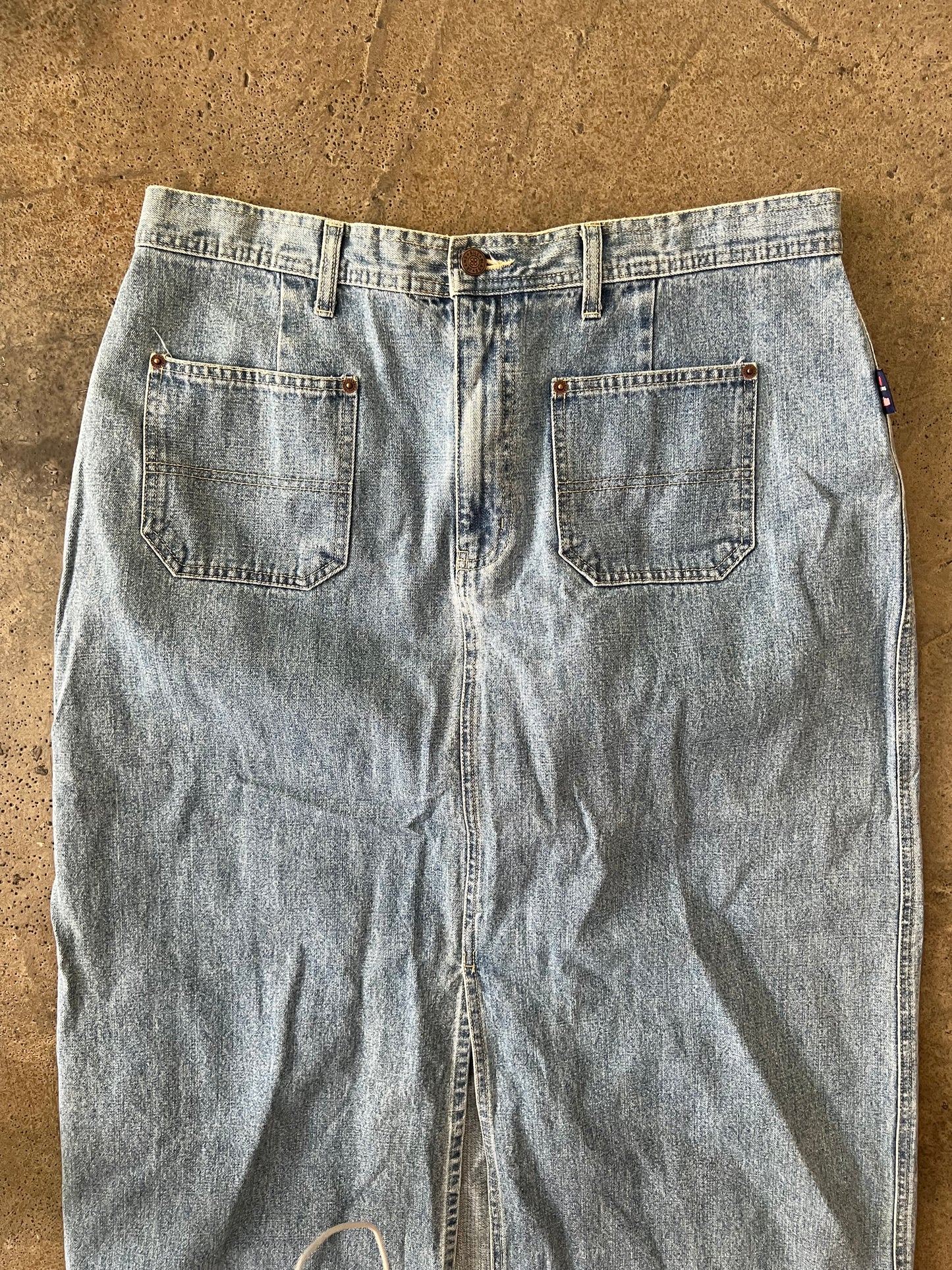 (36) 00s Long Denim Skirt