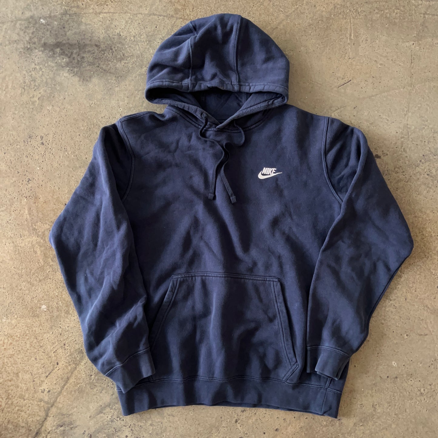 (M) Blue Nike Hoodie