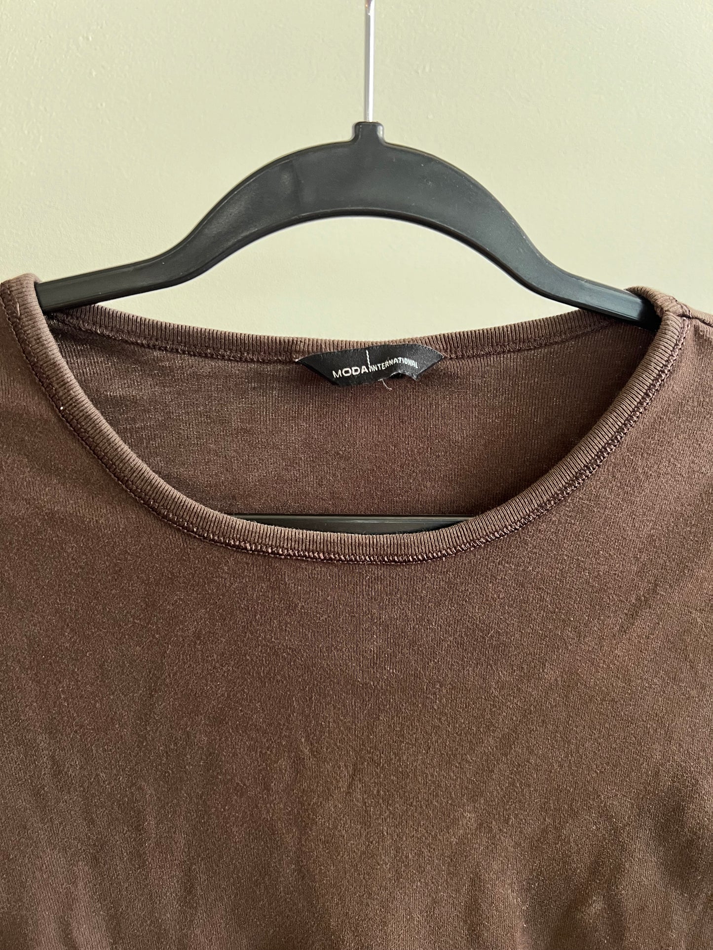 (Women’s S) Brown Long Sleeve