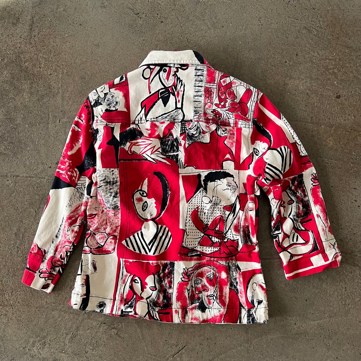 (Women’s XS) Picasso Art Light Jacket