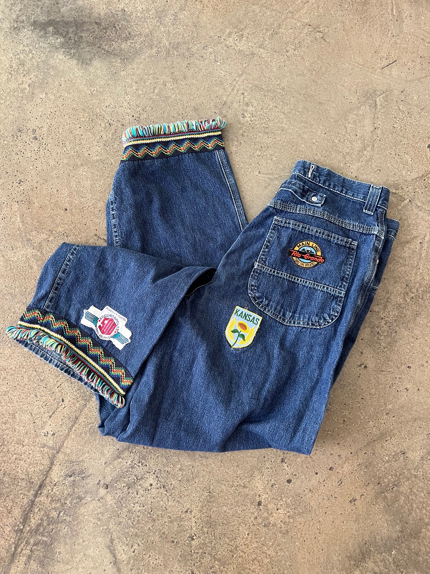 (30x31) 90s Riveted Lee Jeans