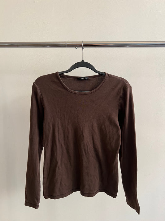 (Women’s S) Brown Long Sleeve