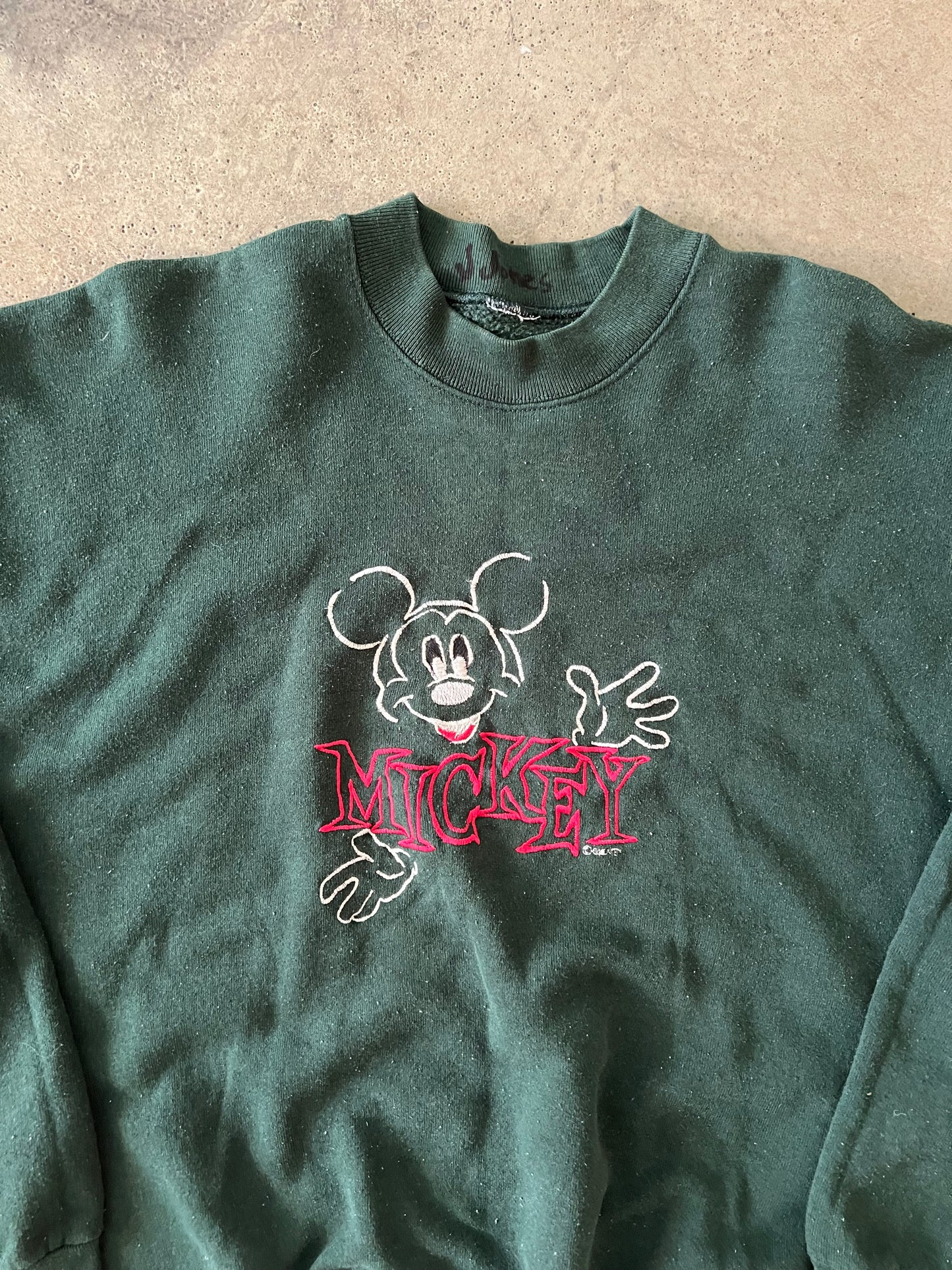 (M/L) 00s Mickey Mouse Sweatshirt