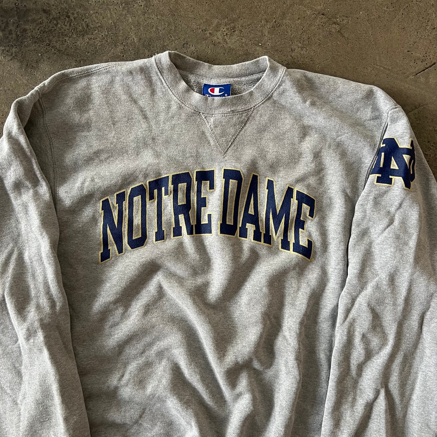 (L) Vintage Norte Dame Sweatshirt