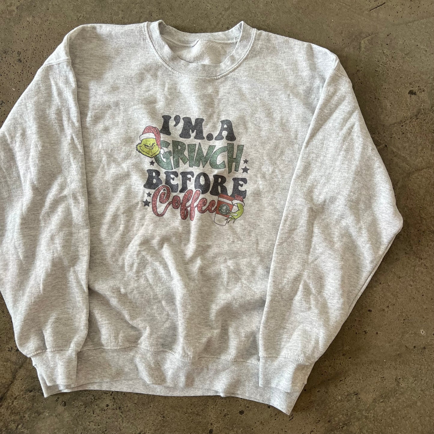 (L) Grinch Sweatshirt