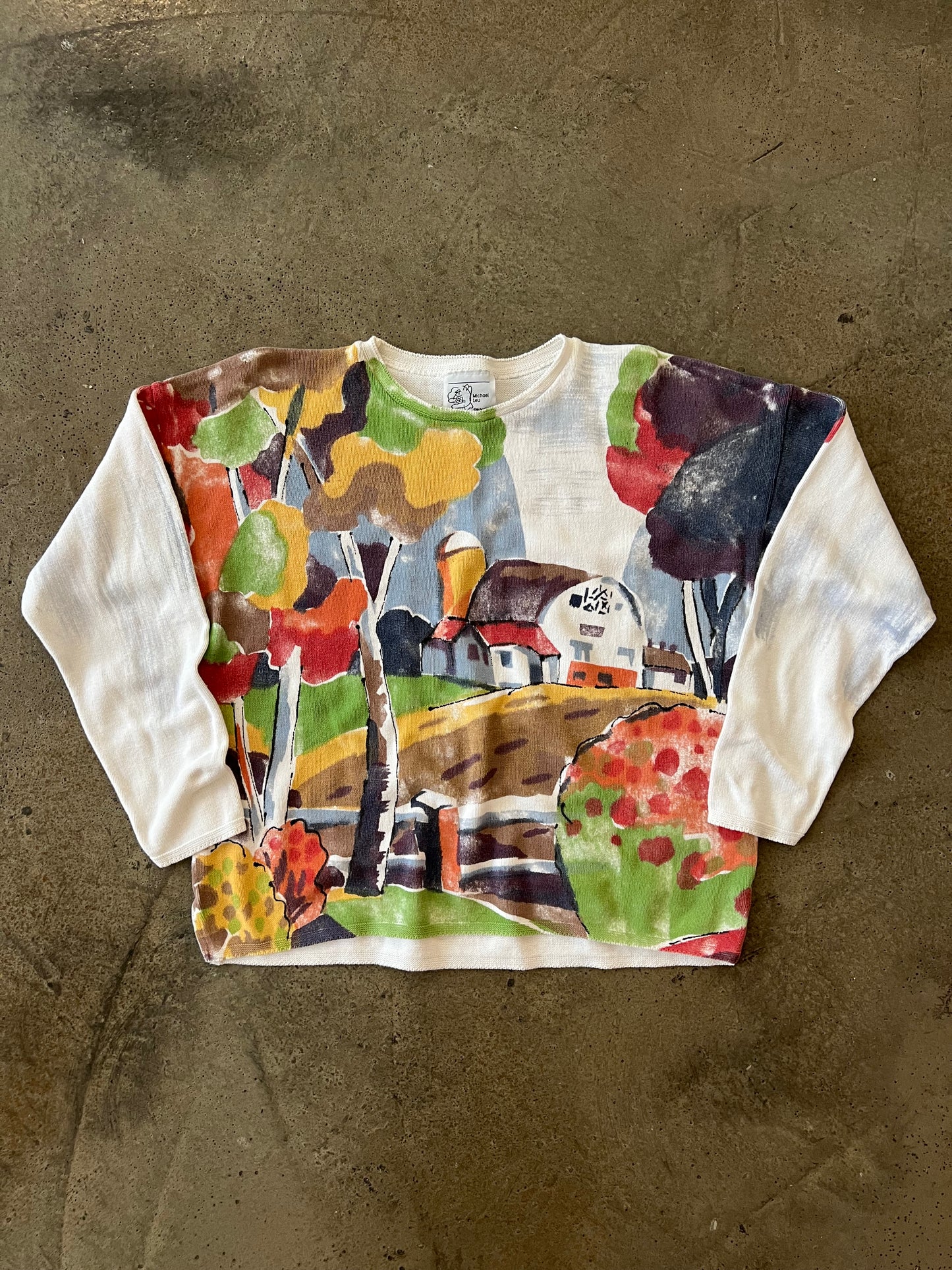 (S/M) 90s Hand Painted Top