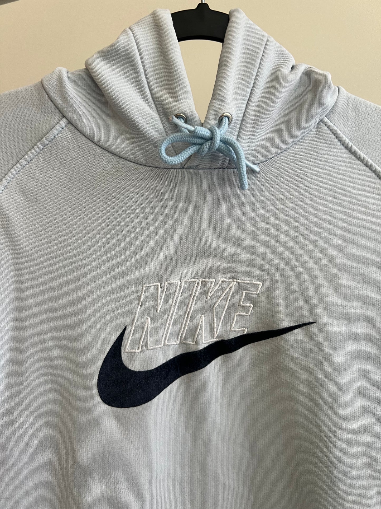 (L) 00s Baby Blue Nike Hoodie