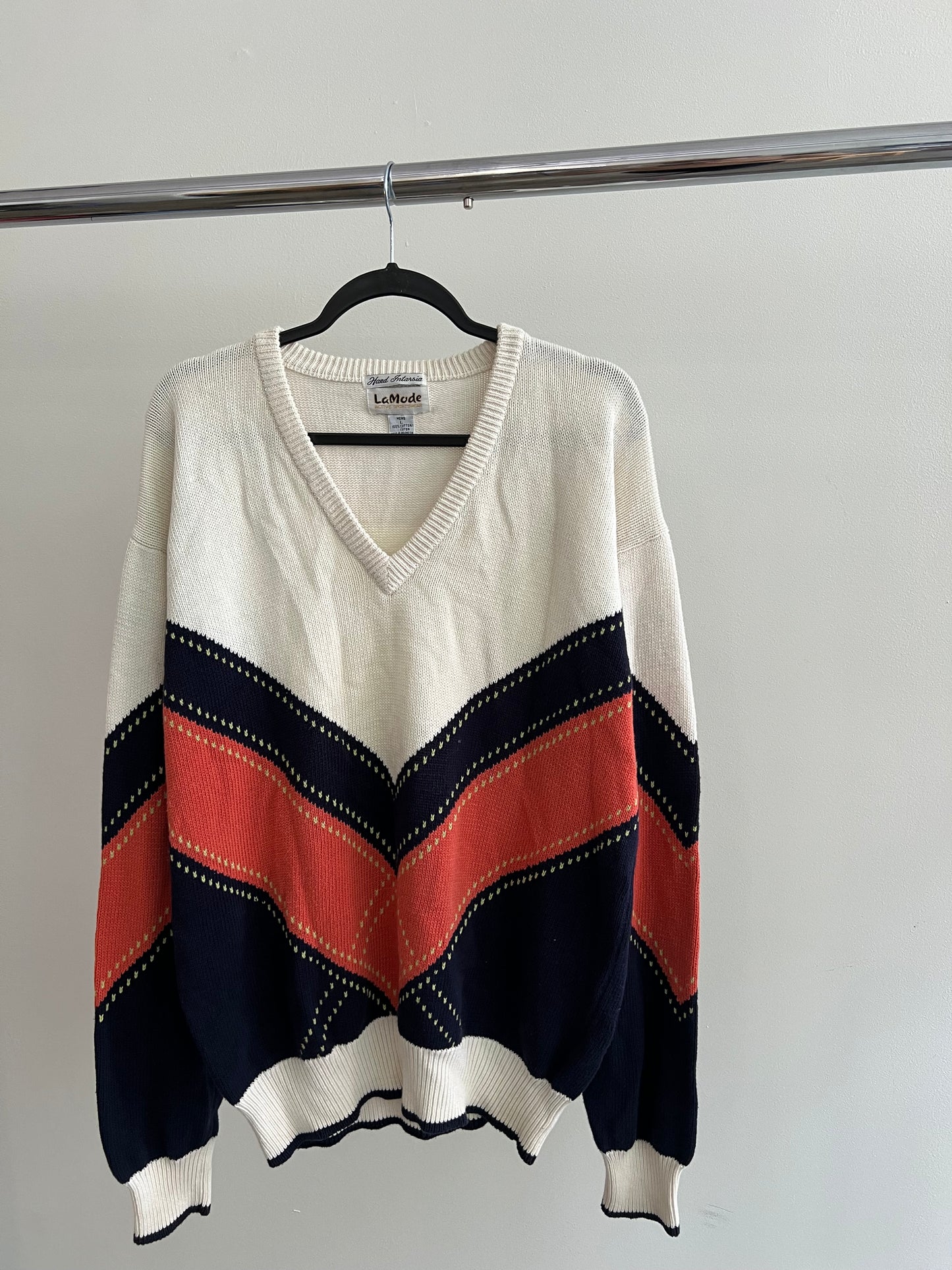 (XL) 00s Vneck Sweater