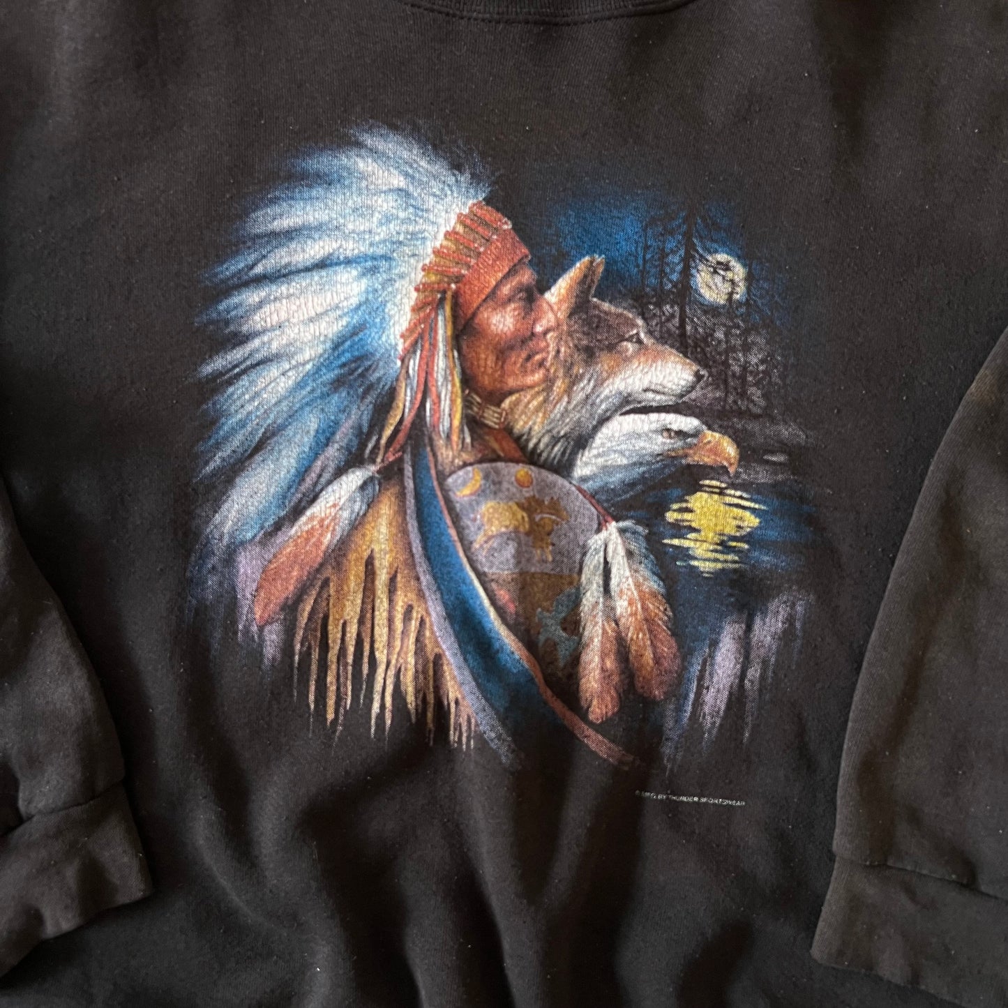 (L) Vintage Eagle Sweatshirt