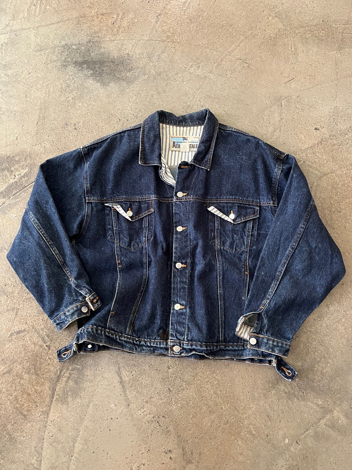 (L/XL) 00s Aeropostale Denim Jacket