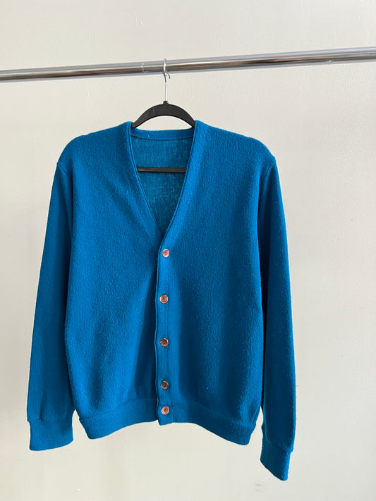 (M) Blue Cardigan