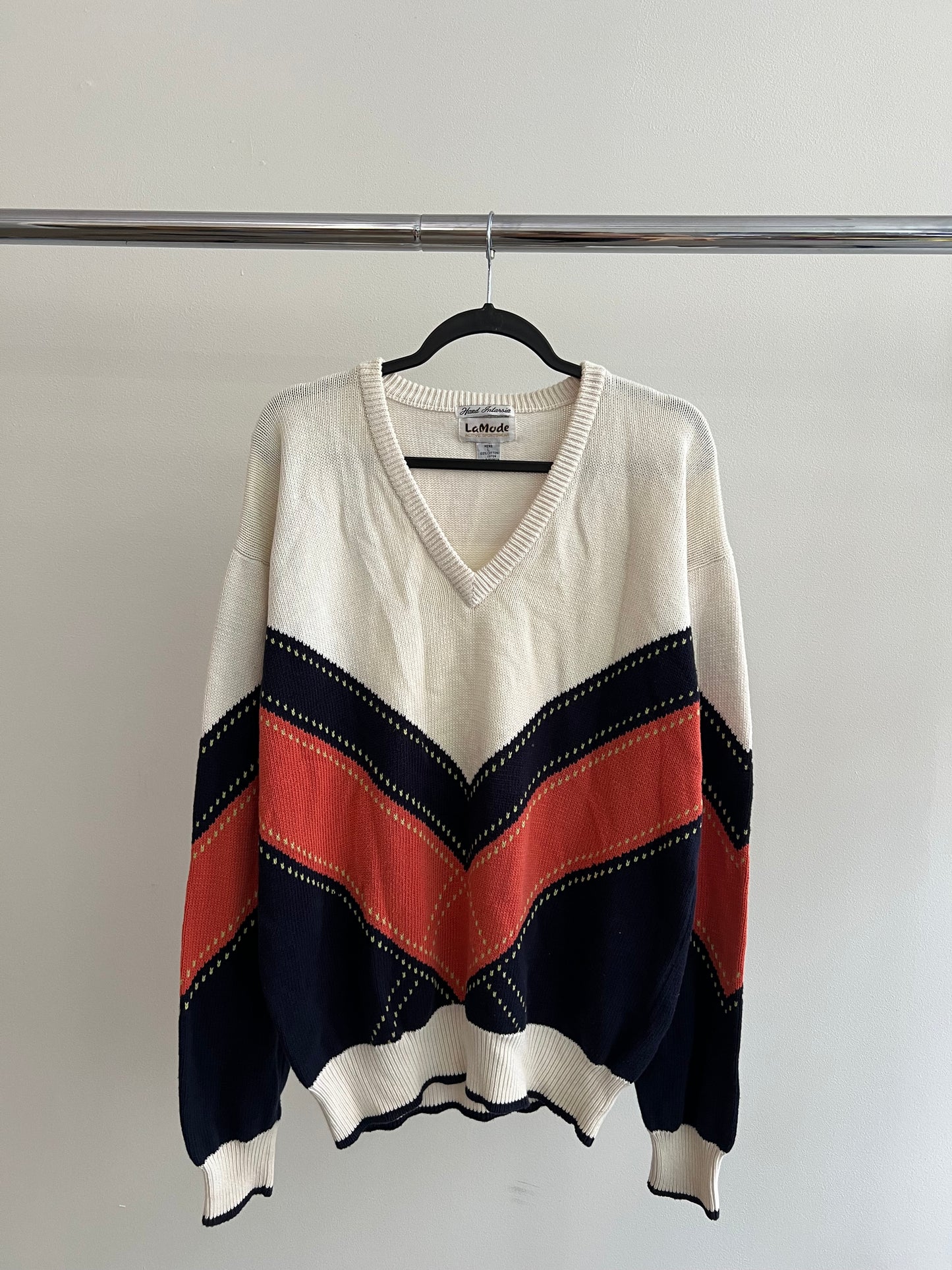 (XL) 00s Vneck Sweater