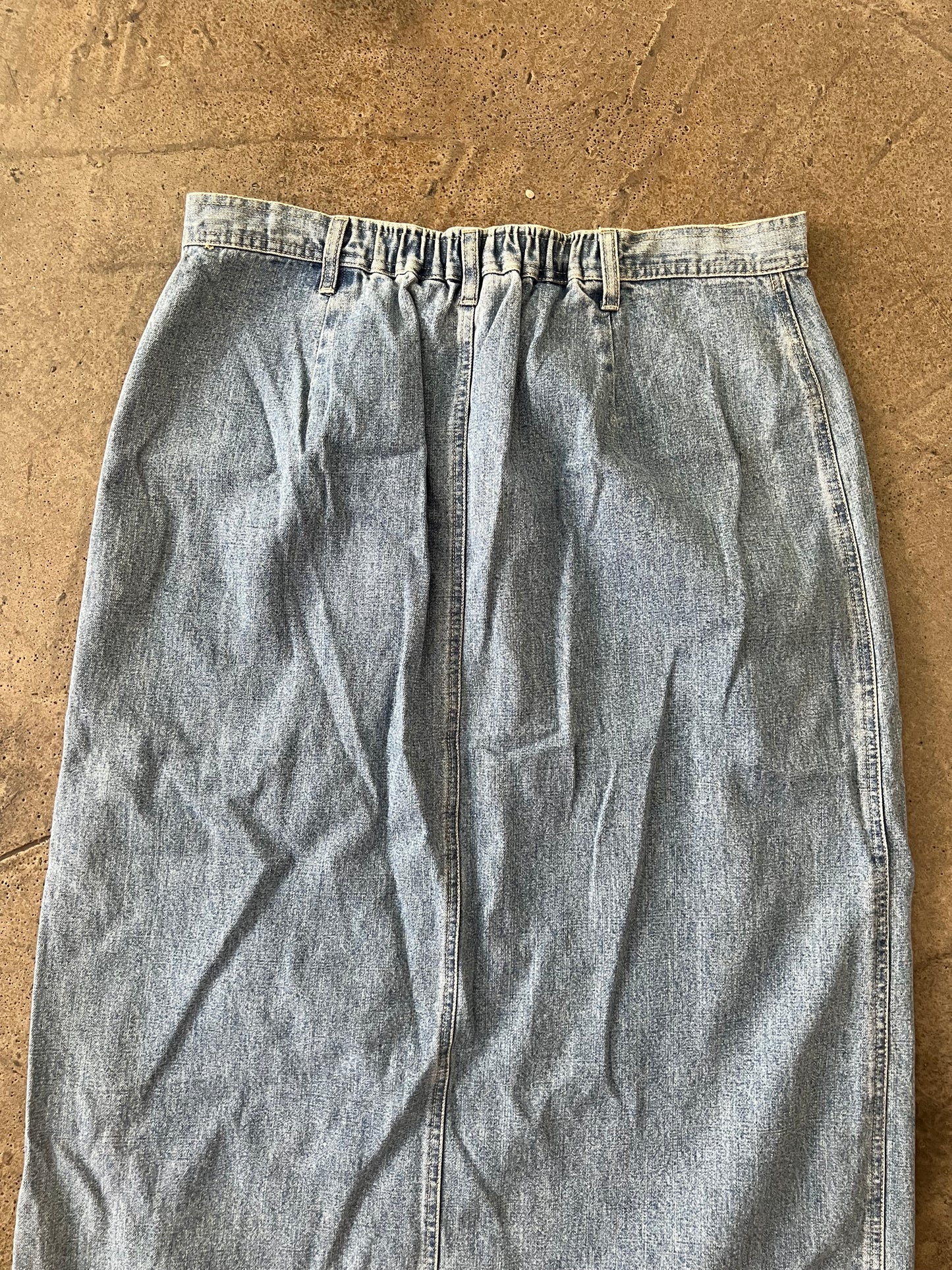 (36) 00s Long Denim Skirt