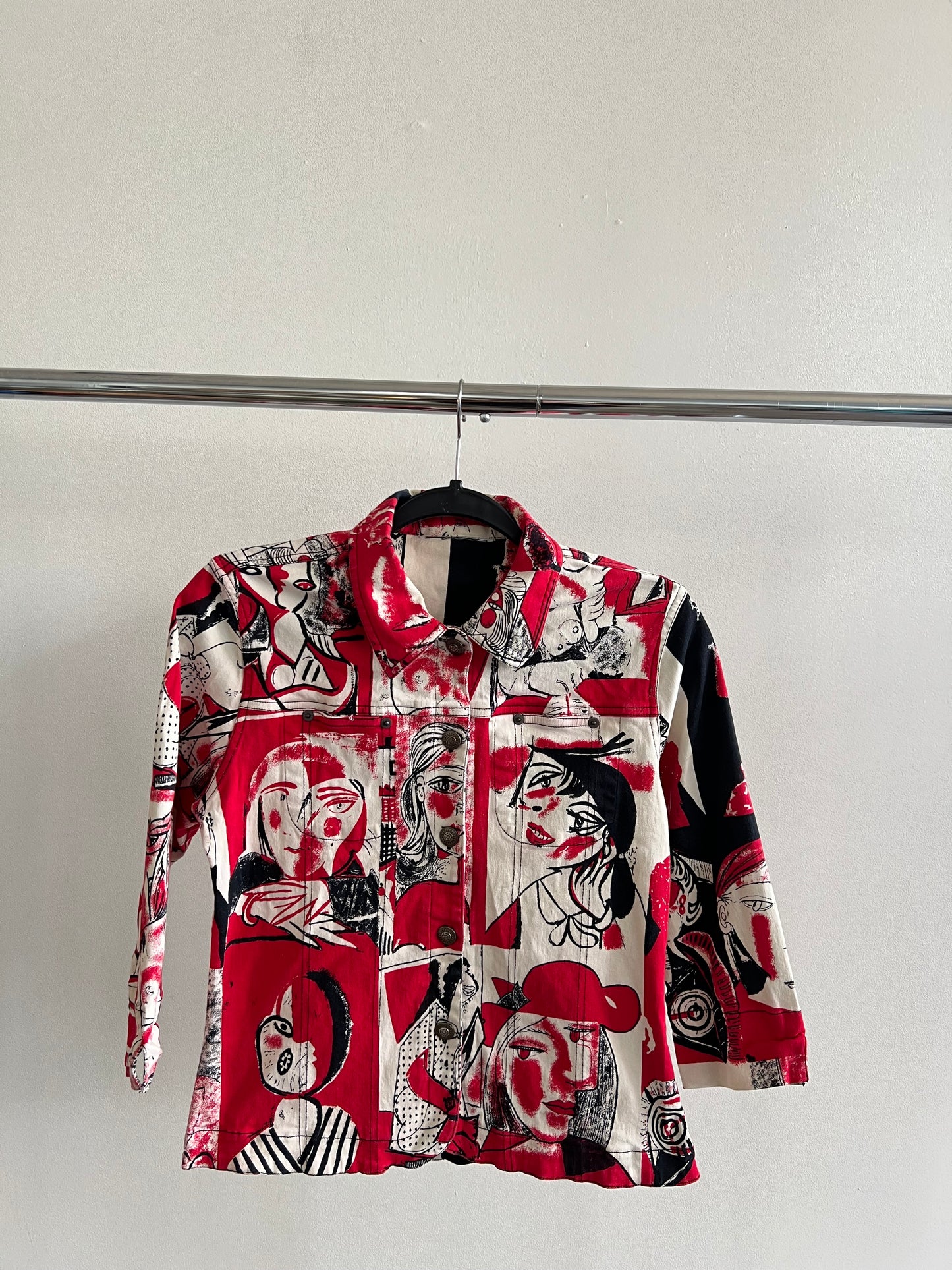 (Women’s XS) Picasso Art Light Jacket