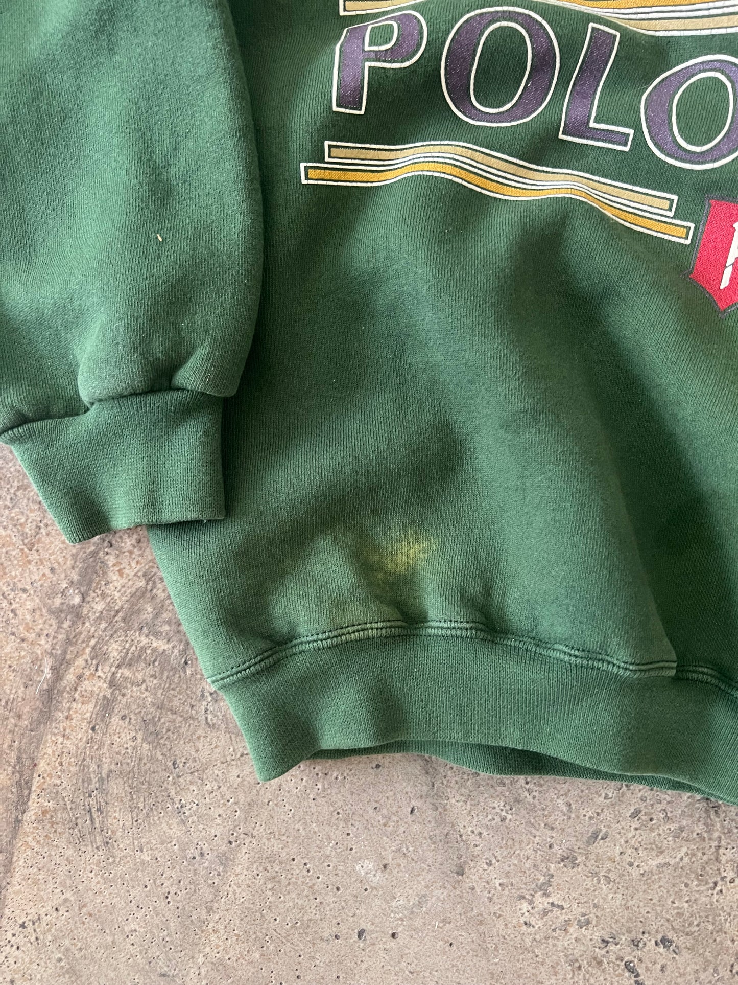 (M/L) 00s Polo Team Sweatshirt