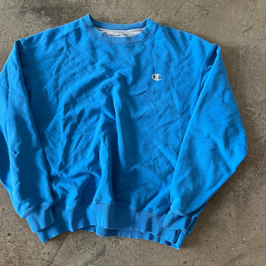 (L) Blue Champion Sweatshirt