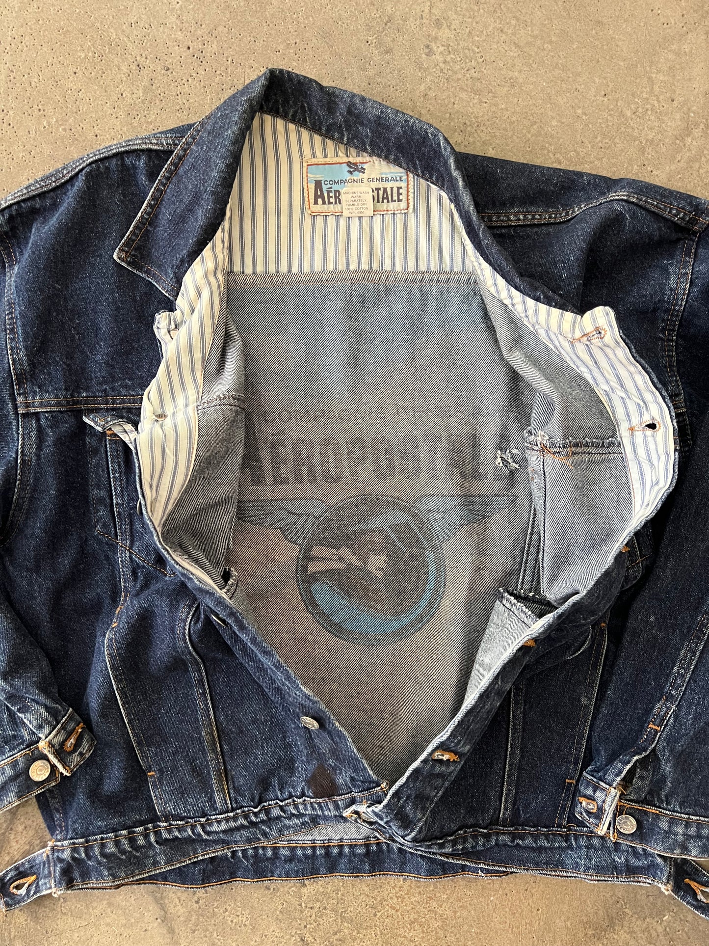 (L/XL) 00s Aeropostale Denim Jacket